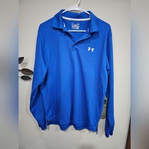 Under Armour Blue Polo Shirt